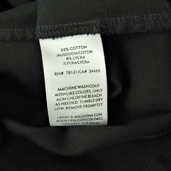 Eileen Fisher Zip Front Black Jacket Top - Picture 6 of 6